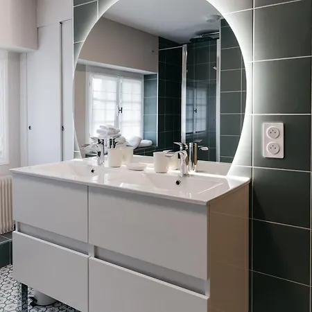Appartement Sea-view Minutes From Deauville Benerville-sur-Mer